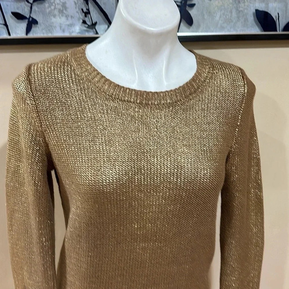 Rock &Republic  gold color sweater - Picture 2 of 6